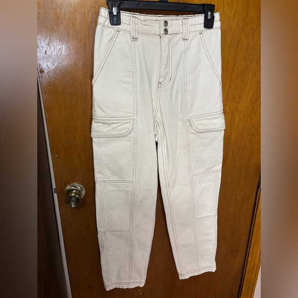 PacSun Pants - Pacsun elastic waist cargo
Small bone utility vintage 90s comfort stretchy jeans